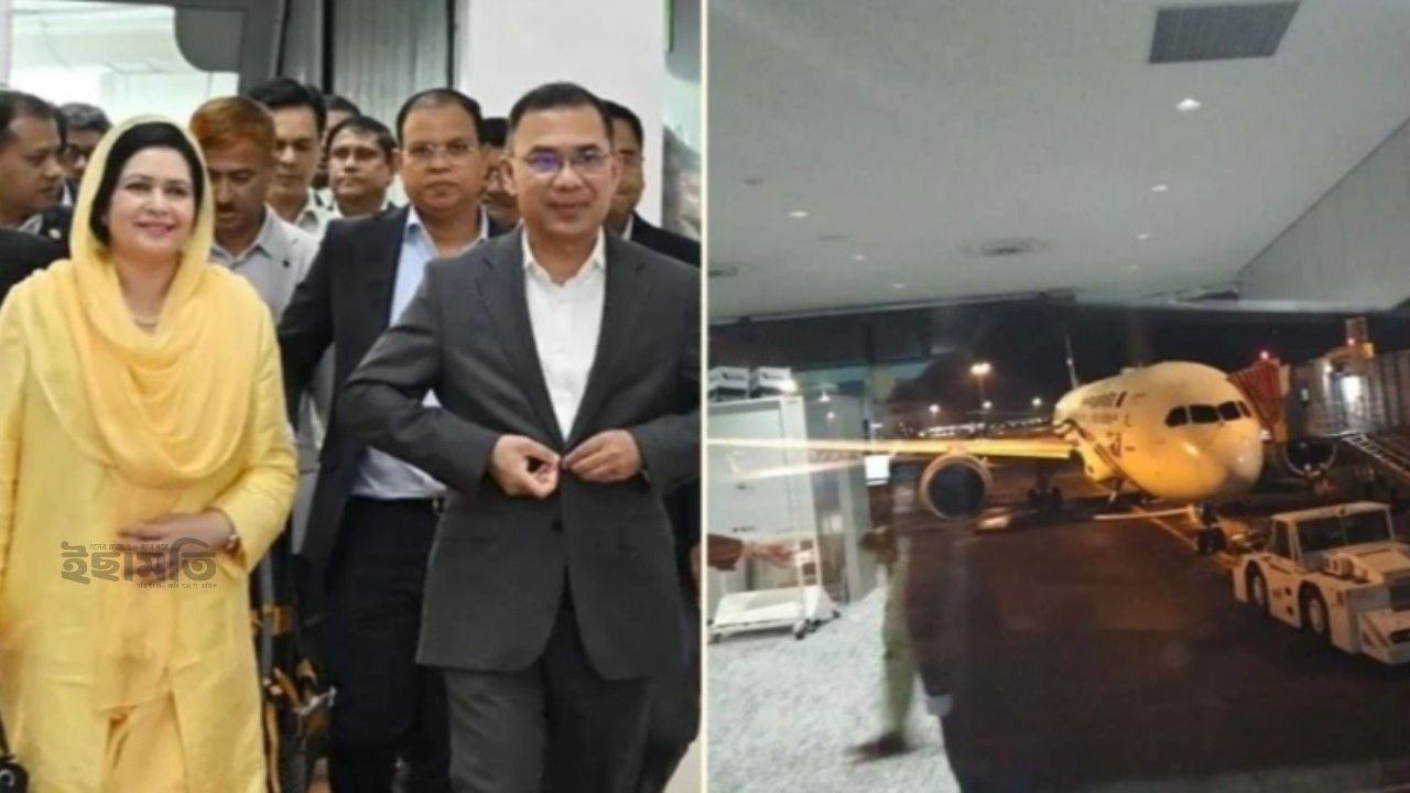 যান্ত্রিক ত্রুটি সারিয়ে ৫ ঘণ্টা পর ঢাকার পথে প্রধানমন্ত্রীকে বহনকারী ফ্লাইট